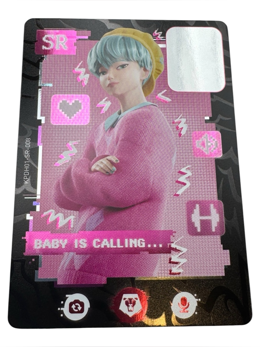 3 for $6 - KPop Demon Hunters Baby KPDH01-SR-008 Pink Holo Foil SR Card